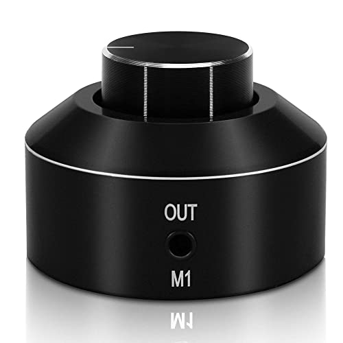 KGUSS Mini Active Volume Control Knob Volume Controller 3.5mm Audio Adjuster PC Speaker Amplifier...