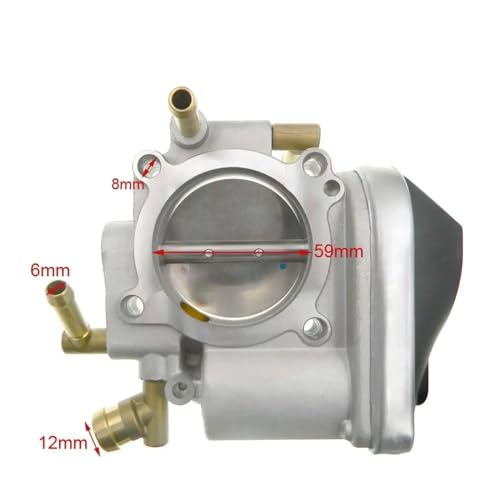 Corps de papillon 59 mm injection stable Opel Zafira B 1.8 essence OEM 93189782