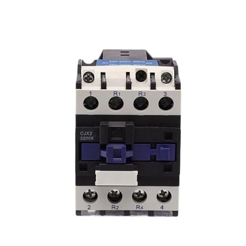 Contactor de CA de cuatro polos CJX2-32008 para control automático de bombas y motores en AC380V