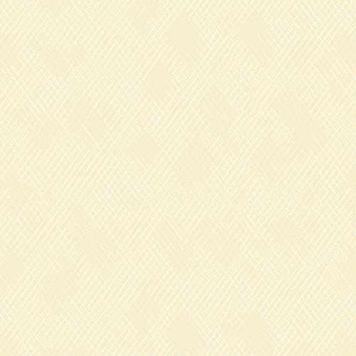 Tonal Dashes White On Ecru Cotton Fabric By Benartex By The Yard #TOP11