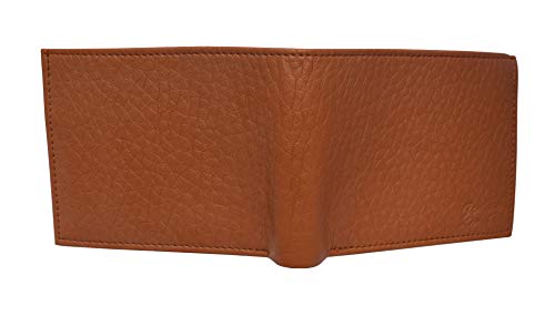 Image of Men's Black Synthetic Leather Wallet (Tan)