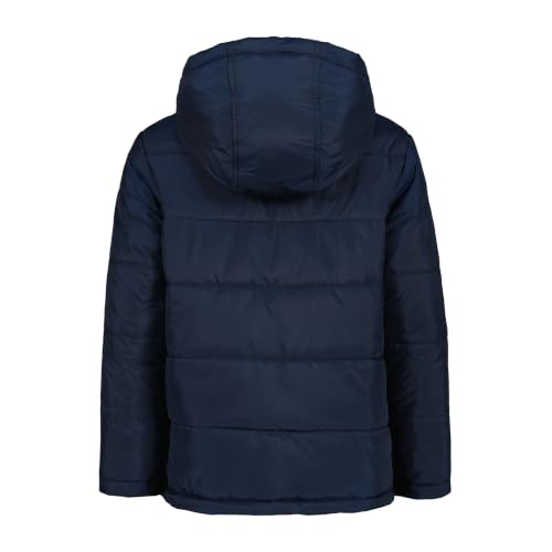 Image of Tommy Hilfiger Boys' Heavyweight Hooded Polar Fleece Lined Puffer Jacket