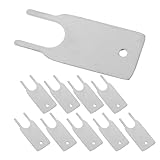 iplusmile Llave de Repuesto para Dispensador de Papel Higiénico 10 Unidades Llave para Caja de Toallas de Papel Material Plástico Resistente Compatible Dispensadores Comerciales y