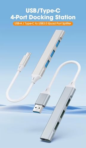 Hub USB C vers USB pour connecter clé et souris sur MacBook - 5