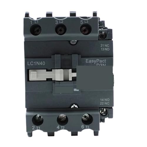 Contacteur CA LC1N40F5N 40A 1NO+1NC bobine 110V triphasé commande moteur