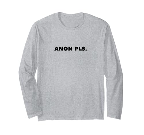 Anon Pls (Anonymous Please) �Z���u �S�V�b�v �X�j�b�` ����T�V���c