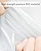 Waterproof Shoe Covers, Rain Shoe Covers Transparent Reusable Non Slip Shoe Cover for Outdoor Women and Men