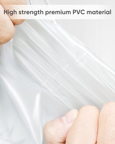 Image of Waterproof Shoe Covers, Rain Shoe Covers Transparent Reusable Non Slip Shoe Cover for Outdoor Women and Men