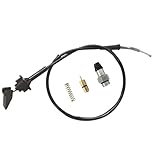 SVKZGFZ Starter Choke Cable for Yamaha Moto 4 YFM225 (1986-1988) YFM250 (1989-1991) ATV 59V-26331-01-00 with Plunger Set