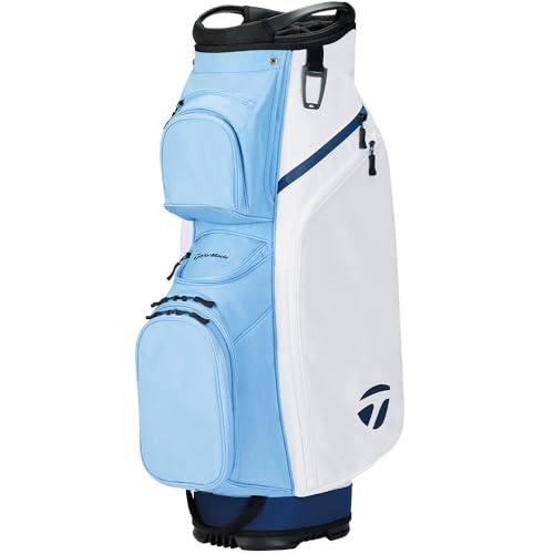 TaylorMade Golf CartLite Bag White/Light Blue
