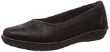clarks keilabsatz Sohle: Synthetisch Clarks Damen Durchgängies Plateau Sandalen mit Keilabsatz, Schwarz, 39.5 EU