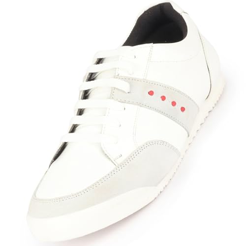 Image of FAUSTO Men's Classic Super Light Upper Soft Suede Leather Strap Lace Up Sneakers Shoes