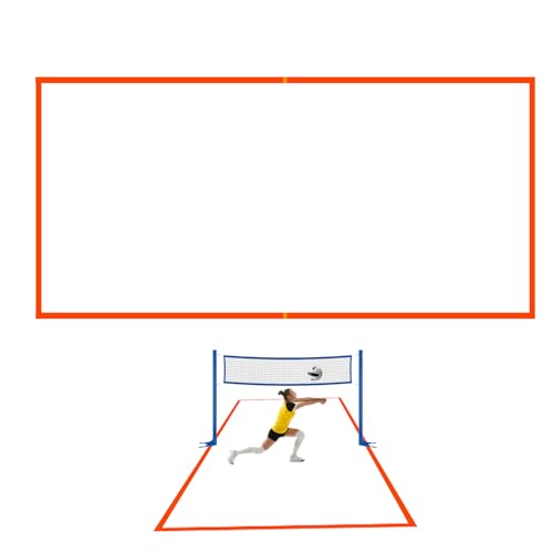 Lignes de beach volley équipement sportif portable et réutilisable pour parc