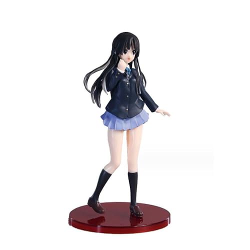 Image of TYdfhSHR 20 cm K-ON Azusa Action Figures Collectible Anime Model Statue, PVC Environmental Protection Materials