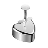 Ronyme Máquina para Hacer Onigiri, utensilio de Cocina versátil, Manual, para Hacer Sushi, para Bolas de arroz, para Pastel, Comida casera en Caja, Corazón