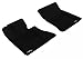 3D MAXpider Front Row Custom Fit All-Weather Floor Mat for Select BMW X3 (E83) Models - Kagu Rubber (Black)