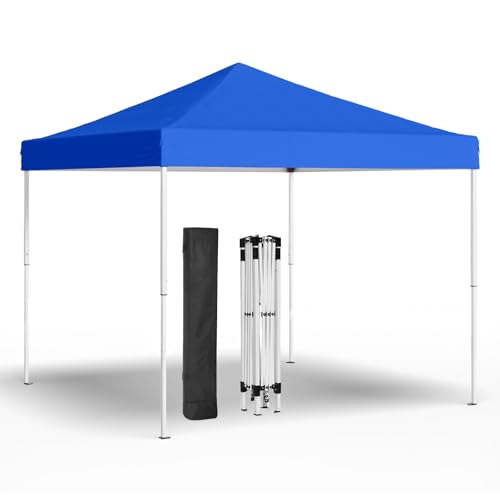 Pop Up Canopy Tent 8x8 Outdoor Shade Easy Set Up Tent Portable Instant Beach Canopy Tents Sun Shelter for Events Parties Camping