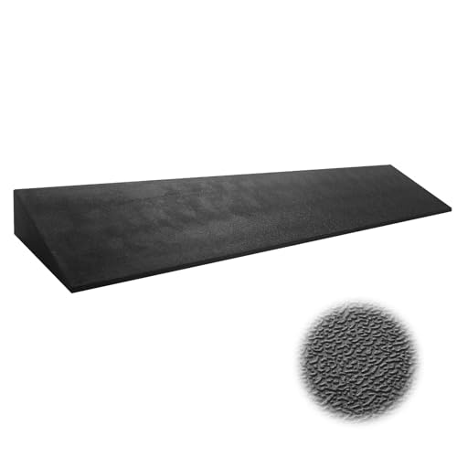 GANSNAY 2 Rise Threshold Ramp Non-Slip Cuttable Weatherproof Doorway Ramp 9 000lbs Capacity Driveway Ramp for Trucks Warehouse Scooter Patio Shed- 2Rise (39.45.9)