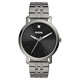 Fossil Men Analog Quartz Watch with Stainless Steel Strap BQ2419