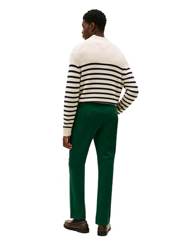 Image of Tommy Hilfiger Men's Stretch Cotton Chino Pants in Custom Fit