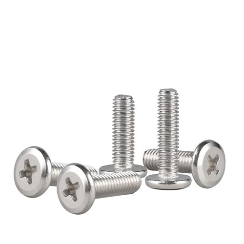 プラスねじ ステンレス プラス皿ネジ M3-M8、10 個、M4x12mm(M5x20mm)