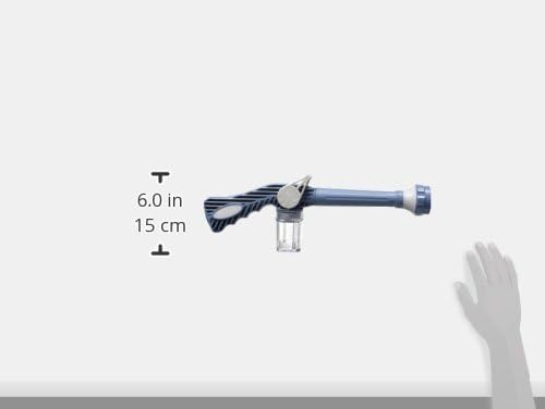 EZ Jet Water Cannon 8-Nozzle Multi-Function Spray Gun w/Built-in Soap Dispenser - Blast Away All Those Dirty Jobs!