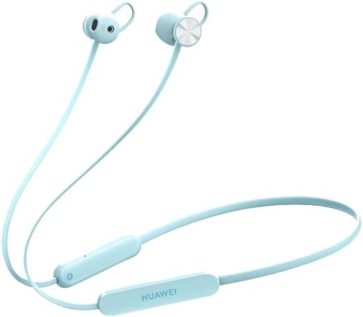 Huaweis FreeLace Lite Wireless Earphone M0003 IP55 Semi in Ear Bluetooth Headphone BT 5.2 Earbuds AI Call Noise Reduction Headset (Blue) CN version