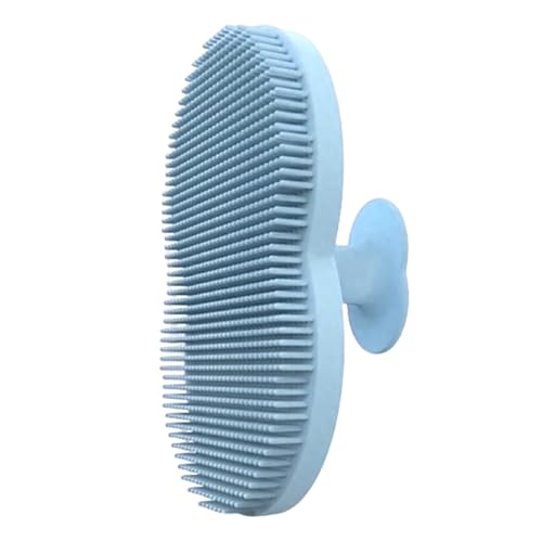 Furtryvl Limpiador facial de silicona, cepillo de ducha para cuerpo, cepillo de limpieza facial manual, limpiador de ducha para mujeres y hombres