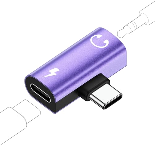 USB C - 3.5mm �I�[�f�B�I�A�_�v�^�[ 2�C��1 Type-C - Aux �w�b�h�z�� Hi-Res�A�_�v�^�[ 60W�����[�d��t�� iPhone 17e/17 Pro Max/16e/16/15 Pro Max/Samsung Galaxy S