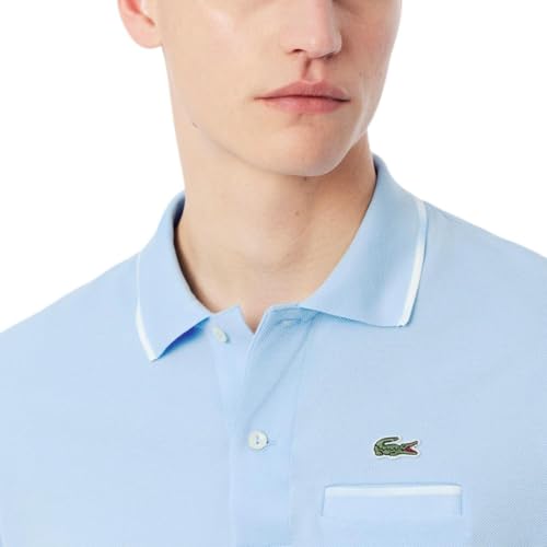 Image of Lacoste Men's Classic Fit Pocket Accent L.12.12 Polo Shirt