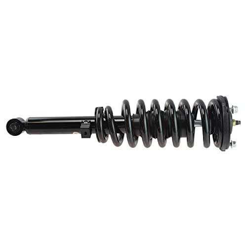 Image of TRQ Front Loaded Quick Complete Shock Strut Spring Assembly Driver Passenger Pair Compatible with 2003-2009 Kia Sorento