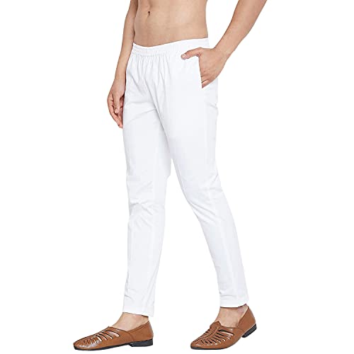 See Designs Men's Cotton Pyjama Bottom (White_X-Small) - Image 9 thumbnail