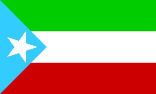Drapeau Somali region old haut de gamme 1.35m² grand format paysage résistant