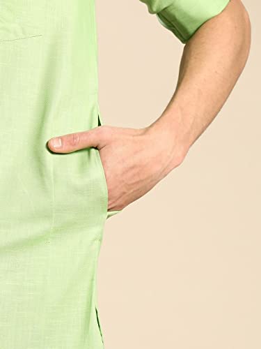 Image of Rajubhai Hargovindas Men's Festive Cotton Pathani Kurta