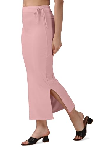 Image of Mehrang Microfiber Saree Shapewear Petticoat for Women, Cotton Blended Shape Wear Dress for Saree