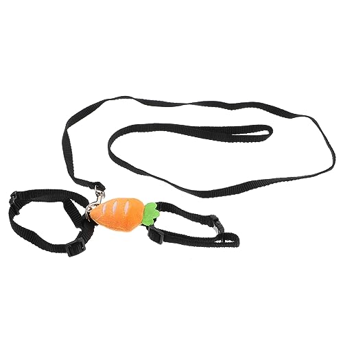 POPETPOP Outdoor Rabbit Harness Traction Rope Small Pet Harness Easy-Clean Fashionable Design
