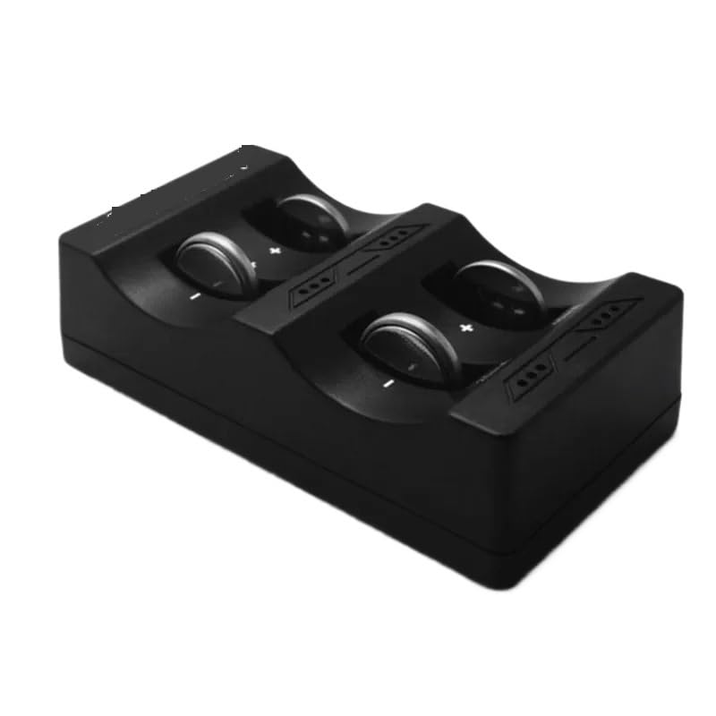 Caricabatteria A Pulsante A 4 Slot 3,6 V E Interfaccia USB For LIR2032/2025/2016/1632/1620/2477/2430/2440/2450