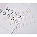 Foccna White Press on Nails Square Fake Nails Acrylic Glossy Short False Nail Tips Simple Artificial Finger Manicure for Women and Girls 24pcs