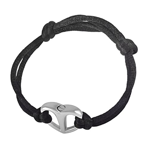 Bracelet de bijoux de crémation de coeur en acier inoxydable pour cendres de femmes