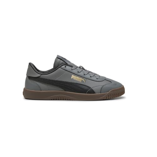 PUMA Kids Boys Club 5V5 Lace Up Sneakers Shoes Casual - Grey