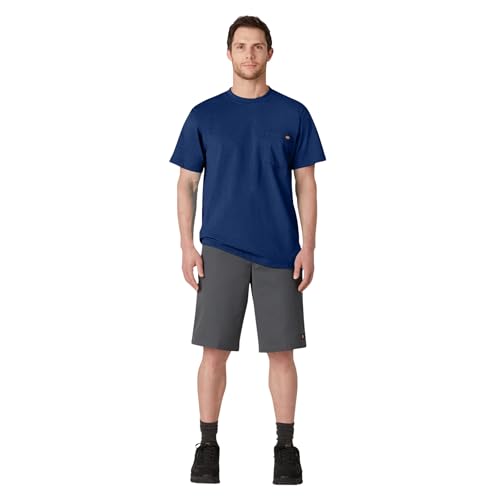 Image of Dickies Men's Heavyweight Heathered Short Sleeve Pocket T-Shirt