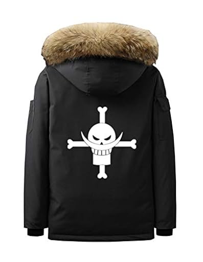 WANHONGYUE Anime One Piece Luffy Parka Abrigo Chaqueta de Invierno Exterior Sudaderas con Capucha para Hombre Negro/3 XXXXL | Ya disponible en tu tienda friki favorita! En mundofriki.es! WANHONGYUE Anime One Piece Luffy Parka Abrigo Chaqueta de Invierno Exterior Sudaderas con Capucha para Hombre Negro/3 XXXXL | Ya disponible en tu tienda friki favorita! En mundofriki.es!