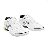 Chuteira de Futsal Joma Top Flex Rebound (Branca e Preta, BR, Adulto, Numérico, 40)