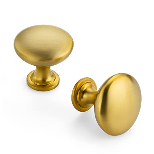 Ravinte 15 Pack Kitchen Cabinet Knobs Dresser Knobs Brused Brass Zinc Drawer Pulls Door Handles for Drawer Cupboard and Dresser by Ravinte - Image 9