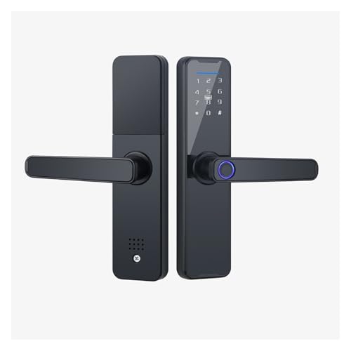 �X�}�[�g���b�N ���̔F�؃X�}�[�g���b�N �A�v�������[�g���b�N���� �L�[���X Wi-Fi �d�q�h�A(Black,Single tongue)