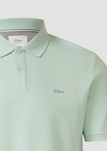 s.Oliver Herren Poloshirt – Regular Fit, Piqué, Logo-Stickerei – Ansicht 6
