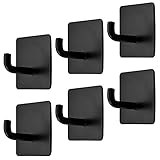 【Uso amplio】 El gancho autoadhesivo se puede adherir fácilmente al vidrio, madera, metal, cerámica, azulejos, etc. El acero inoxidable hace que el gancho sea firme y puede acomodar todo tipo de accesorios, desde abrigos, llaves, bolsas hasta paraguas. Los ganchos para la parte trasera de la puerta te ayudan a ahorrar espacio, ¡mantén tu habitación ordenada!