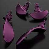 eXtremeRate Back Paddles for PS5 Edge Controller, Metallic Grape Replacement Interchangeable 4PCS Metal Back Buttons - Controller NOT Included - Image 3