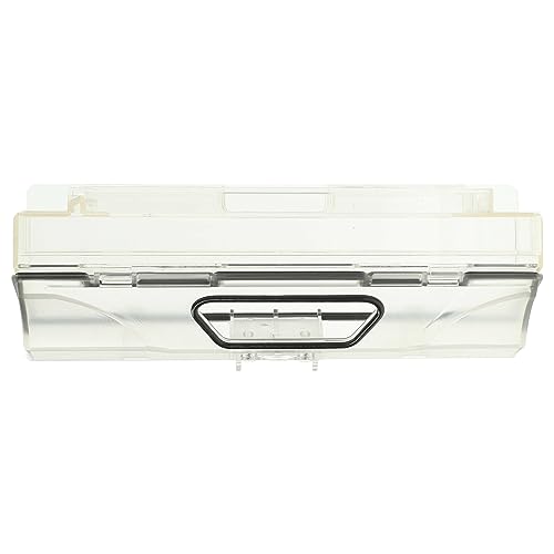 vhbw Staubbehälter kompatibel mit Roborock S6 MaxV, S6 Pure, T7 Saugroboter - Staubbox, ABS (Acrylnitril-Butadien-Styrol), Transparent