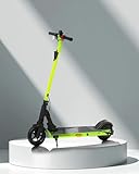 QNQ Monopattino Elettrico, Motore 500W Peak, 25KM/H Max, 8'' Pneumatici Solidi, Scooter Elettrico Pieghevole, Durata di 15-20km, Batteria 36V 4Ah, Monopattini per Bambini/Adolescenti (Verde)